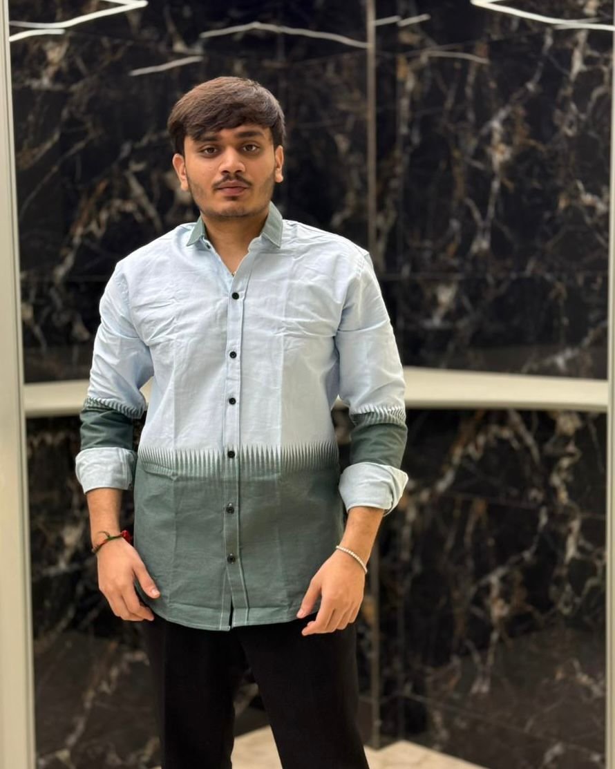 Cotton Double Shade Shirt